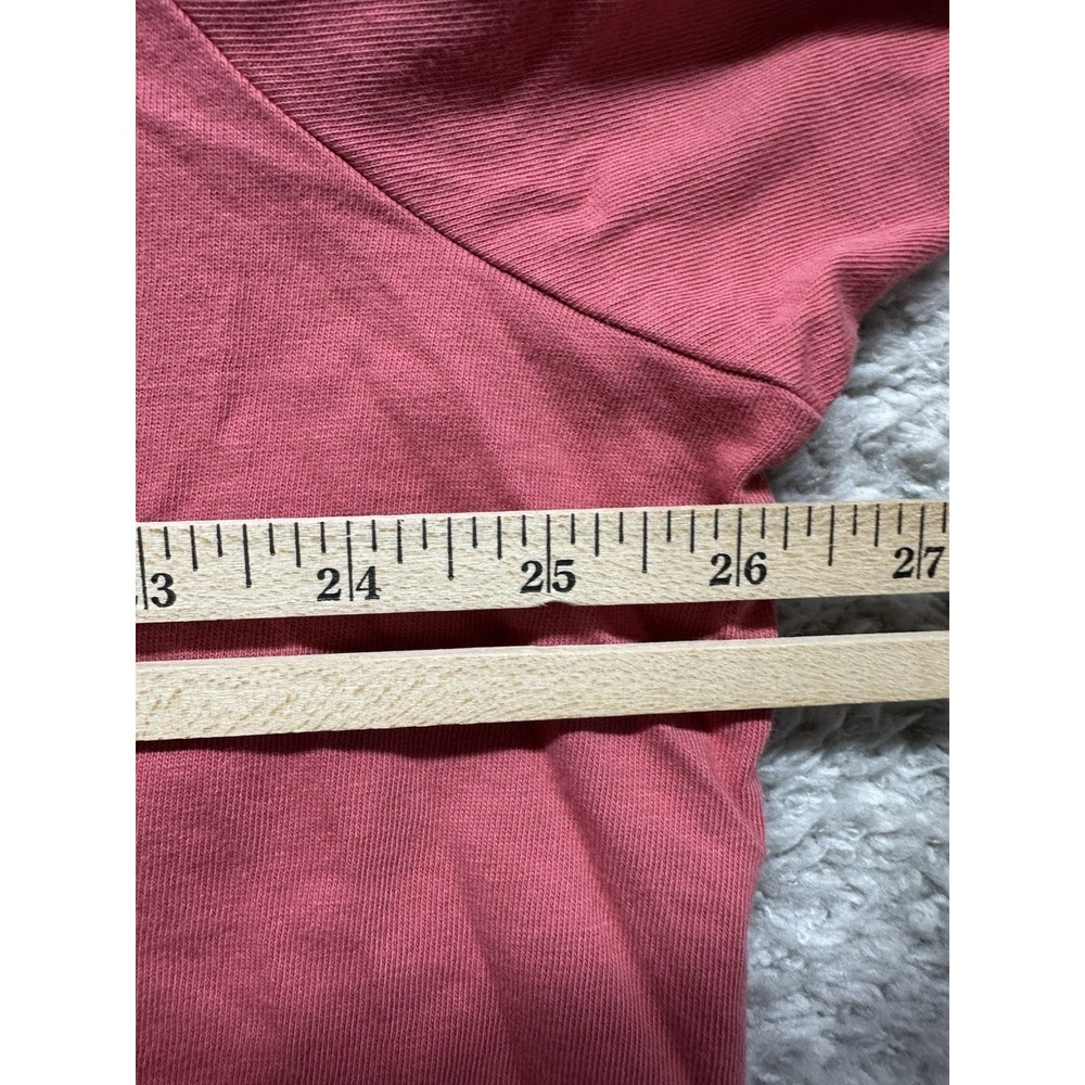 Life Is Good Shirt Women's XXXL Pink Crusher Long Sleeve Half Full Coffee Mug - Picture 8 of 10